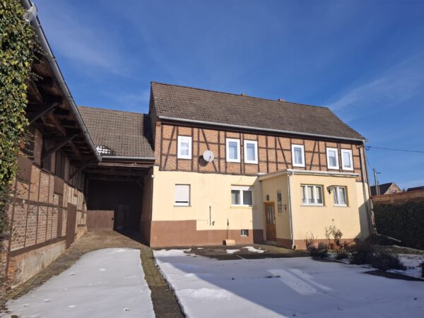 Mansfeld OT Hermerode: gepflegter Bauernhof in sonniger Wohnlage zu verkaufen!