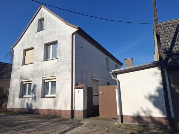 Mansfeld OT Großörner: Einfamilienhaus am Ortsrand ab 8.500 € zu erwerben!